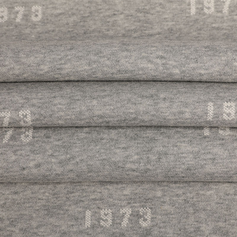 Celese 32s + Polyester recyclé 100D/36F + Tissu polaire jacquard Celese 10s