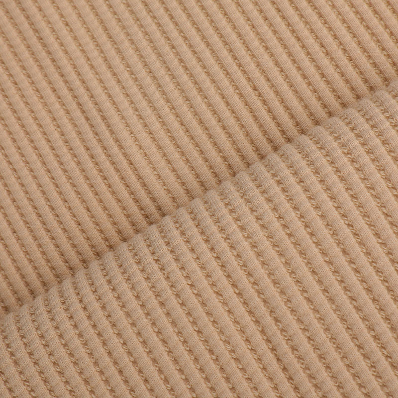 Lin 32s + tricot gaufré à rayures audacieuses 40D