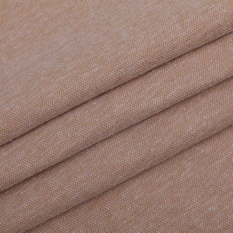 Tissu Dobby teint en fil de coton/lin des années 30