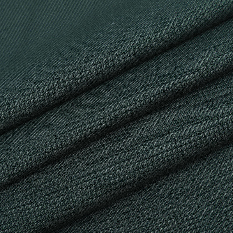 Tissu sergé double face en spandex recouvert de polyester des années 40 R + 75/40