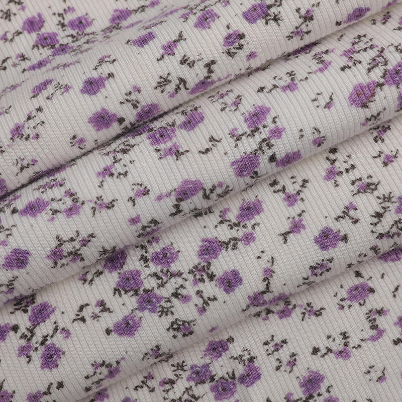 Tricot côtelé en élasthanne 2x2 entièrement plaqué R + 30D des années 30